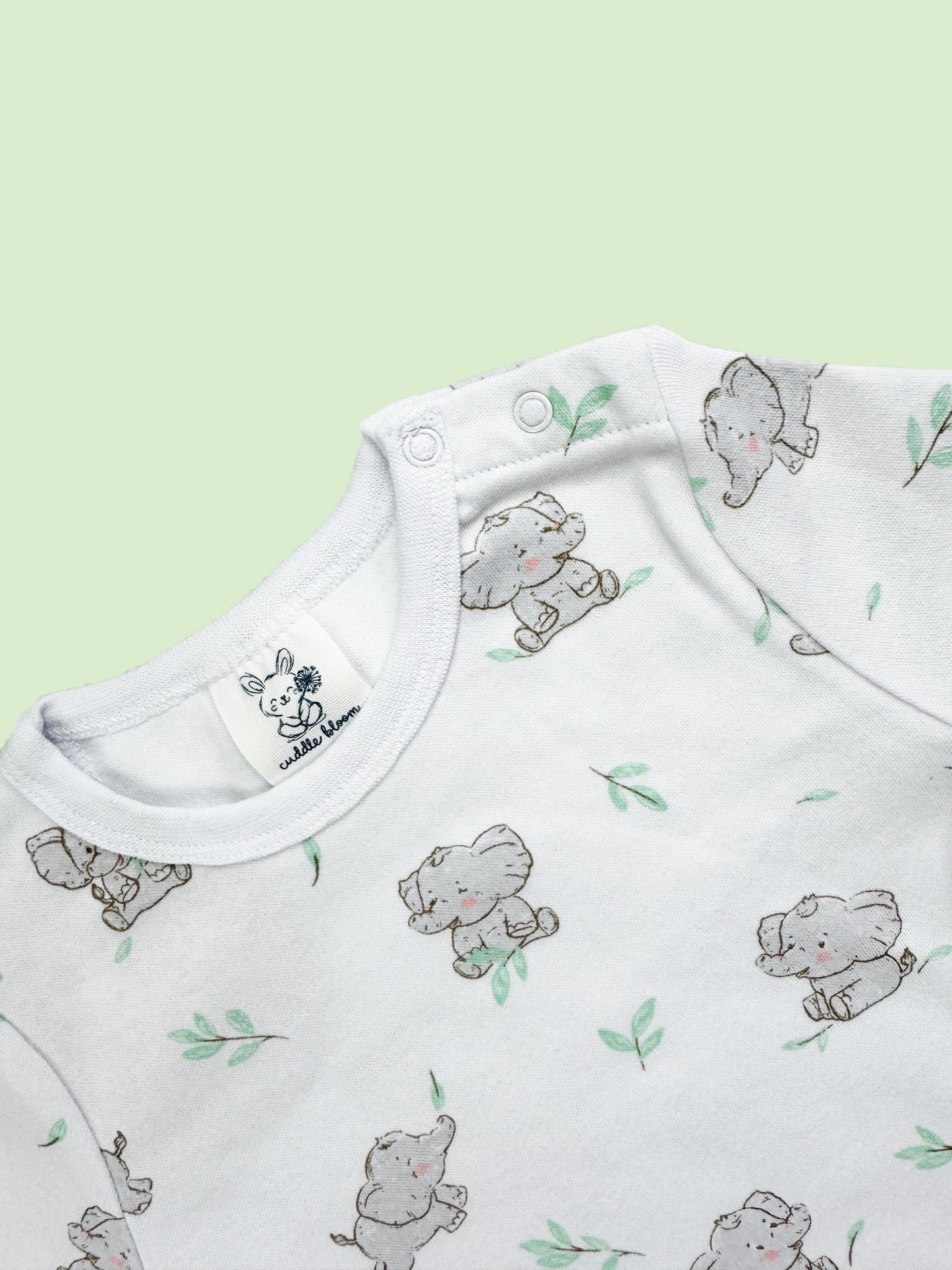 Baby Bodysuit - Ellie Elephant