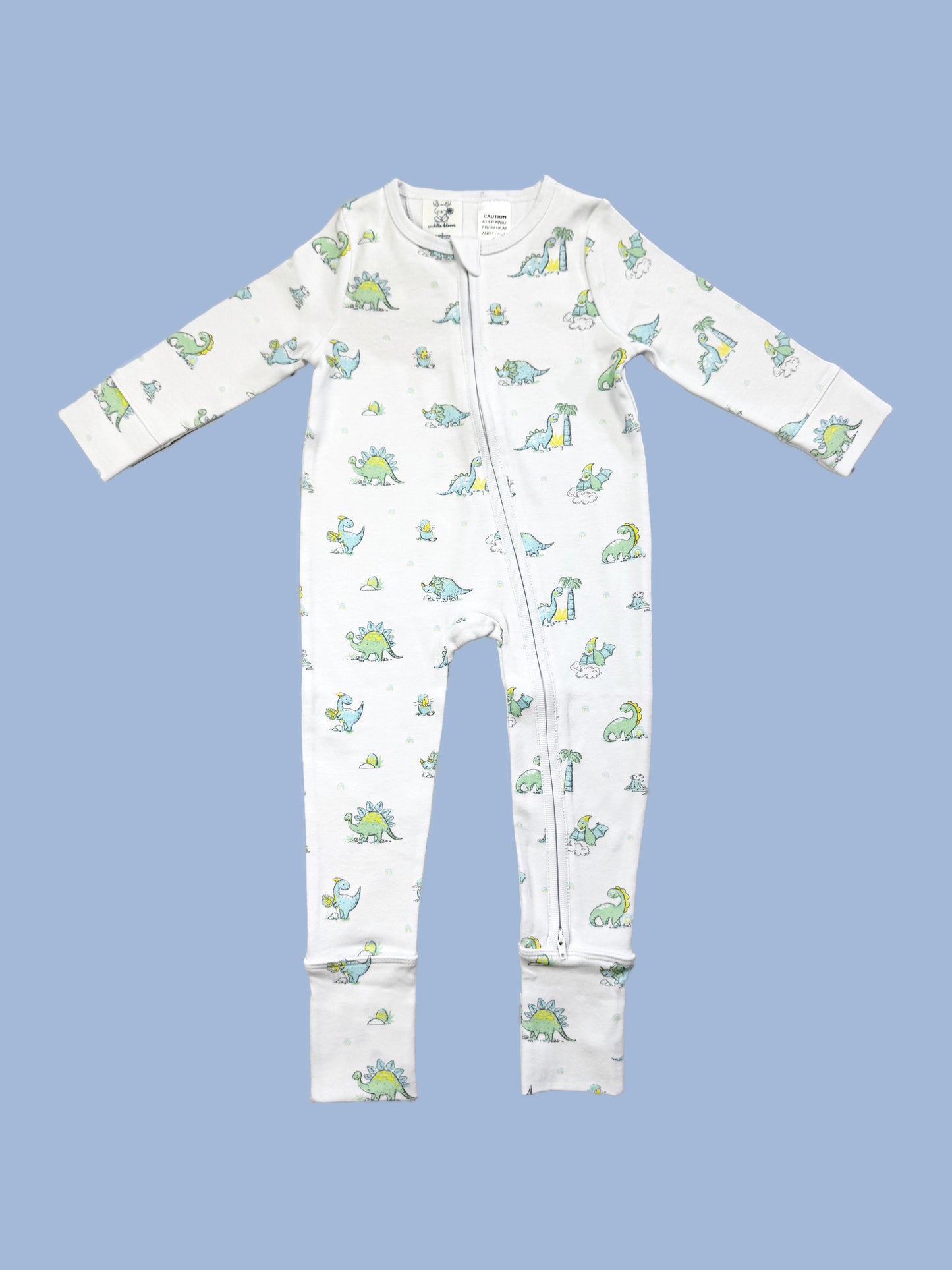 Baby Growsuit - Darcy Dinosaur