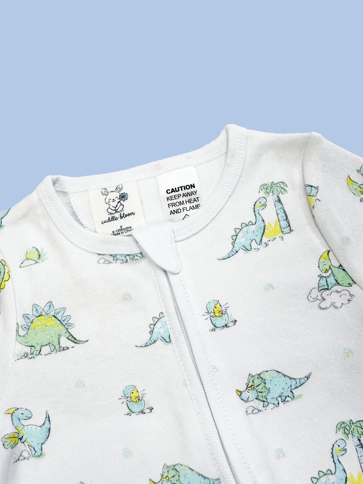 Baby Growsuit - Darcy Dinosaur